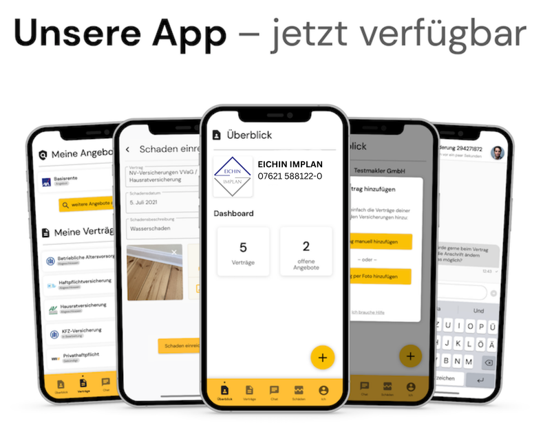 Kundenapp jetzt verfügbar